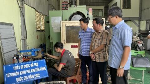 Khuyến công Bắc Giang thúc đẩy doanh nghiệp công nghiệp hỗ trợ phát triển