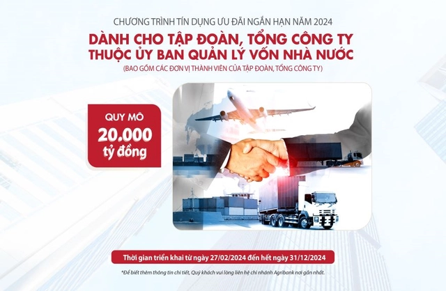 Agribank đồng hành cùng doanh nghiệp giải bài toán “nguồn vốn”
