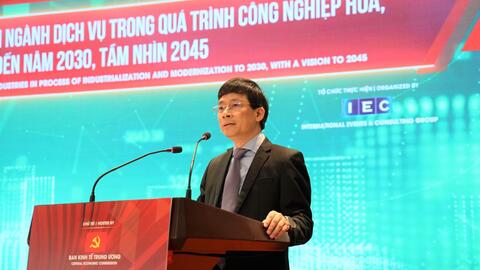 Hội thảo chuyên đề 4 của Diễn đàn cấp cao về công nghiệp 4.0 năm 2023: "Chuyển đổi số và chuyển đổi xanh ngành dịch vụ trong quá trình công nghiệp hóa, hiện đại hóa đến năm 2030, tầm nhìn đến năm 2045"