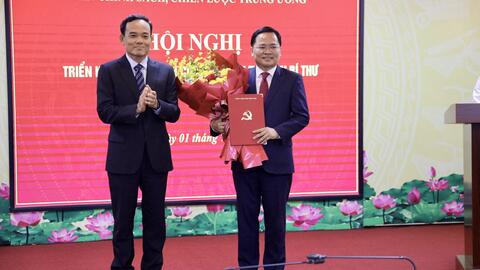 Bộ Chính trị, Ban Bí thư điều động, phân công, bổ nhiệm đồng chí Nguyễn Anh Tuấn và Nguyễn Đức Hiển giữ chức vụ Phó Trưởng Ban Chính sách, chiến lược Trung ương