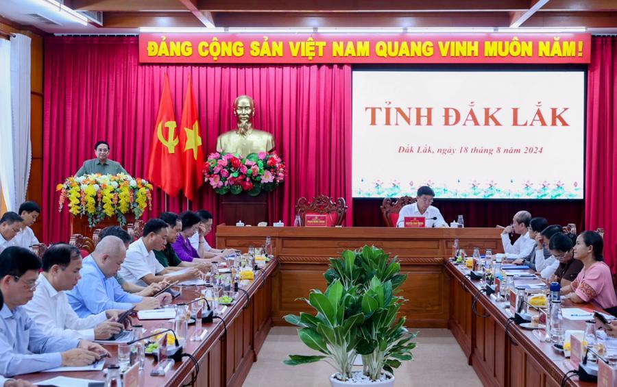 Quang cảnh cuộc làm việc - Ảnh: VGP