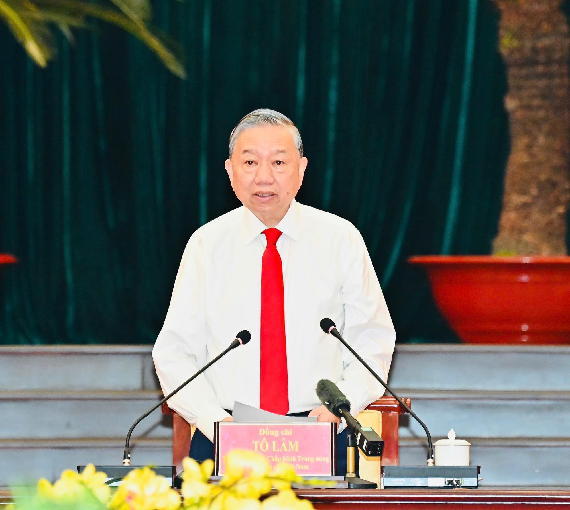 Tổng Bí thư Tô Lâm phát biểu. Ảnh: VIỆT DŨNG IMG_2949.jpeg