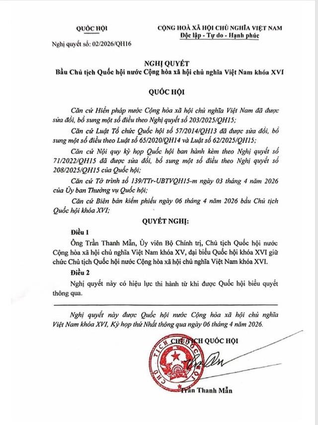 DANH SÁCH NHÂN SỰ CHỦ TỊCH QUỐC HỘI, PHÓ CHỦ TỊCH QUỐC HỘI, ỦY VIÊN ỦY BAN THƯỜNG VỤ QUỐC HỘI KHÓA XVI- Ảnh 2. DANH SÁCH NHÂN SỰ CHỦ TỊCH QUỐC HỘI, PHÓ CHỦ TỊCH QUỐC HỘI, ỦY VIÊN ỦY BAN THƯỜNG VỤ QUỐC HỘI KHÓA XVI- Ảnh 2.